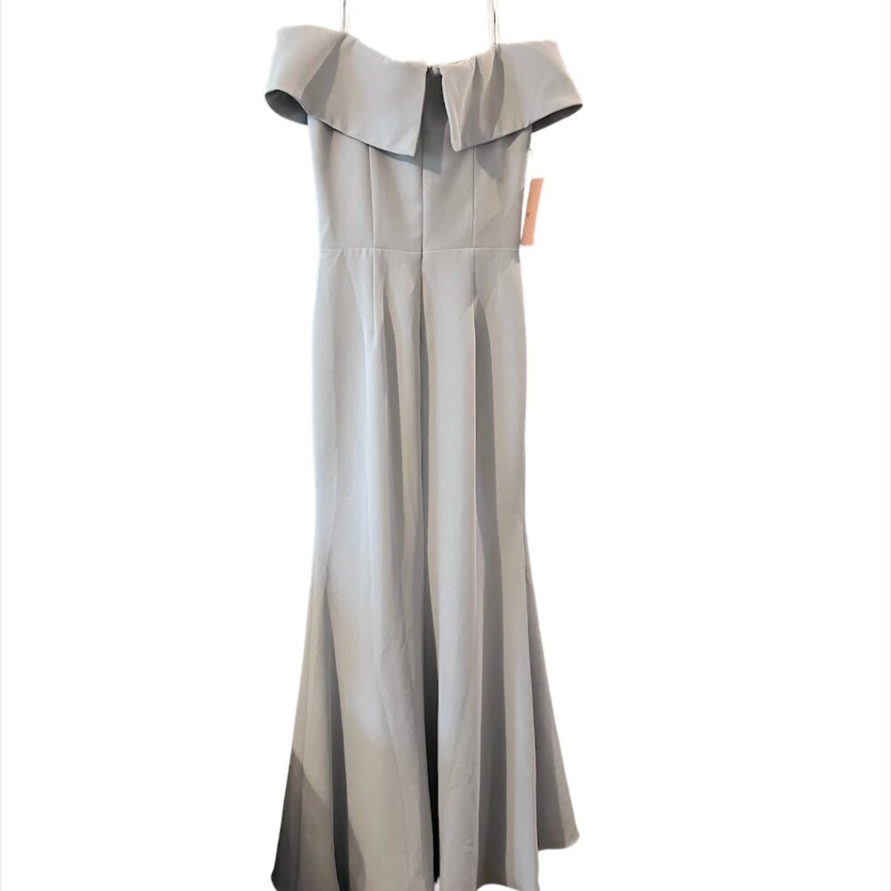 NWT BHLDN Bridesmaid Dress Delice in Fog size 6 - Picture 6 of 8